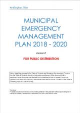 Thumbnail - Municipal emergency management plan 2018 - 2020 : Version 2.9 not for public distribution