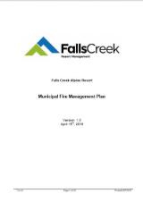 Thumbnail - Municipal fire management plan