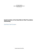 Thumbnail - Implementation of the Great Barrier Reef Foundation Partnership : Great Barrier Reef Foundation Partnership