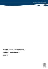 Thumbnail - Nuclear gauge testing manual