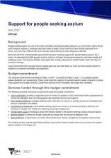 Thumbnail - Support for people seeking asylum.