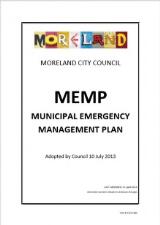 Thumbnail - MEMP, Municipal emergency management plan : adopted by Council 10 July 2013