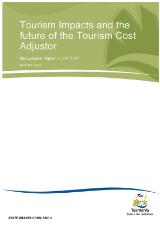 Thumbnail - Tourism impacts and the future of the Tourism Cost Adjustor : discussion paper DP17-01