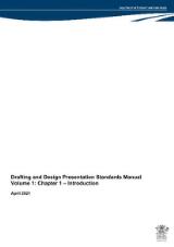 Thumbnail - Drafting and design presentation standards manual : volume 1 chapter 1