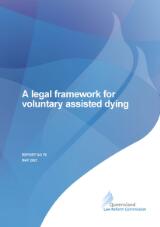 Thumbnail - A legal Framework for voluntary assisted dying : Report 79.