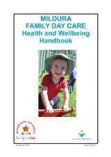 Thumbnail - Family Day Care Health and Wellbeing Handbook : 2015.