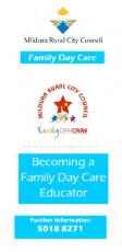 Thumbnail - Family Day Care Becoming a Family Day Care Educator : Brochure 2010.