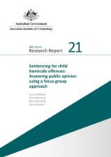 Thumbnail - Sentencing for child homicide offences : assessing public opinion using a focus group approach