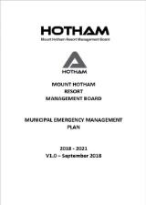 Thumbnail - Municipal emergency management plan 2018 - 2021