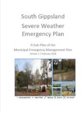 Thumbnail - South Gippsland severe weather emergency plan : a sub-plan of the municipal emergency management plan.