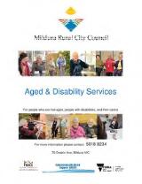 Thumbnail - Aged & Disability Services : for people who are frail aged, people with disabilities, and their carers.