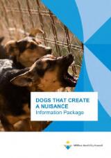 Thumbnail - Dogs That Create A Nuisance : Information Package