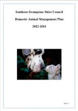 Thumbnail - Domestic animal management plan 2012-2016