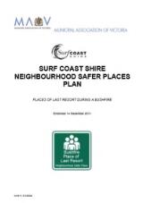 Thumbnail - Surf Coast Shire neighbourhood safer places plan : places of last resort during a bushfire.