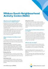 Thumbnail - Mildura South Neighbourhood Activity Centre (NAC).