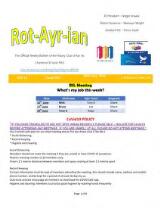 Thumbnail - Rot-Ayr-Ian [electronic resource] : the official weekly bulletin of the Rotary Club of Ayr Inc.