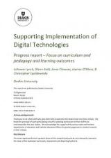 Thumbnail - Supporting implementation of digital technologies : progress report - focus on curriculum and pedagogy and learning outcomes