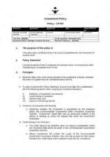Thumbnail - Investment Policy - CP047 [2010].