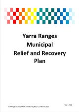 Thumbnail - Yarra Ranges municipal relief and recovery plan.