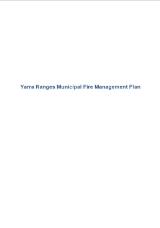 Thumbnail - Municipal fire management plan Yarra Ranges