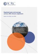 Thumbnail - Regulated water and sewerage services : 2021-22 price adjustment