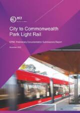 Thumbnail - City to Commonwealth Park light rail : EPBC preliminary documentation submissions report