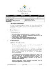 Thumbnail - Media Relations Policy - CP049 [2014].