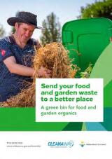Thumbnail - Send your food and garden waste to a better place : A green bin for food and garden organics.