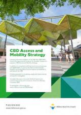 Thumbnail - CBD Access and Mobility Strategy [2020 flyer].