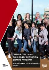 Thumbnail - Change our game community activation grants program : 2020-2021 application guidelines round 2.