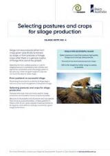 Thumbnail - Selecting pastures and crops for silage production.