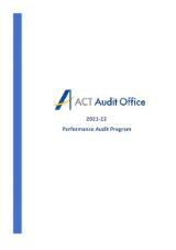 Thumbnail - 2021-22 Performance audit program.