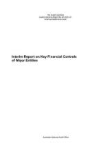 Thumbnail - Interim report on key financial controls of major entities