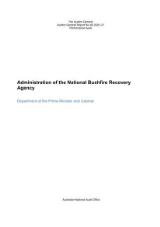 Thumbnail - Administration of the National Bushfire Recovery Agency : Department of the Prime Minister and Cabinet