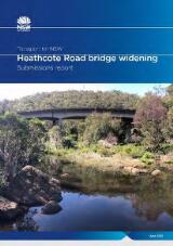 Thumbnail - Heathcote Road bridge widening : submissions report June 2021