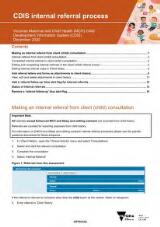 Thumbnail - CDIS internal referral process : Victorian Maternal and Child Health (MCH) Child Development Information System (CDIS).