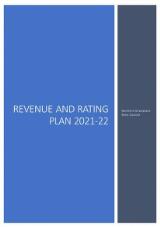 Thumbnail - Revenue and Rating Plan 2021-22