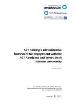 Thumbnail - ACT Policing's administrative framework for engagement with the ACT Aboriginal and Torres Strait Islander Community.