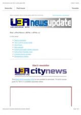 Thumbnail - U3A Melbourne City News Update.