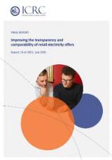 Thumbnail - Improving the transparency and comparability of retail electricity offers : final report.