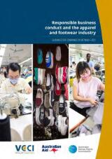 Thumbnail - Responsible business conduct and the apparel and footwear industry : guidance for companies in Vietnam 2021.