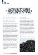 Thumbnail - Safe use of tyres for fodder conservation on Australian dairy farms.