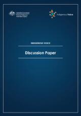 Thumbnail - Indigenous Voice : discussion paper.