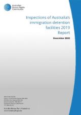 Thumbnail - Inspections of Australia's immigration detention facilities 2019 : report