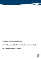 Thumbnail - Transport infrastructure contract : tender documents for contract number. Part 4, General conditions of contract