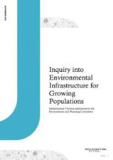 Thumbnail - Inquiry into environmental infrastructure for growing populations : Infrastructure Victoria submission to the Environment and Planning Committee.