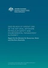 Thumbnail - 2020 review of operations of the National Offshore Petroleum Safety and Environmental Management Authority : report for the Minister for Resources, Water and Northern Australia.