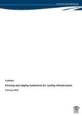 Thumbnail - Fencing and edging treatments for cycling infrastructure : guideline.
