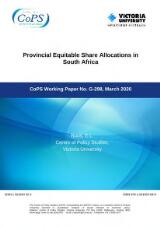 Thumbnail - Provincial Equitable Share Allocations in South Africa
