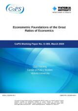 Thumbnail - Econometric Foundations of the Great Ratios of Economics